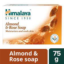 HIMALAYAS ALMOND AND ROSE SOAP SOAP 75GM